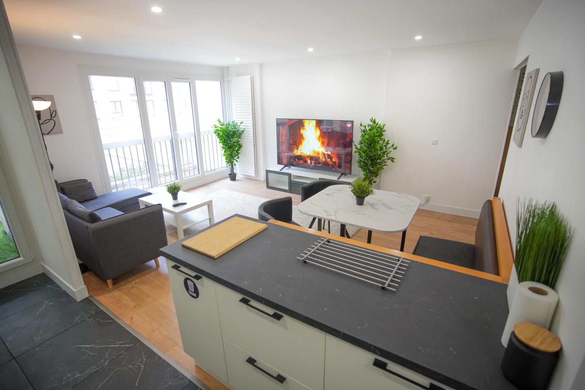 Keyless Appartement Moderne Et Spacieux 90 M2 Parking Chevilly-Larue Ngoại thất bức ảnh